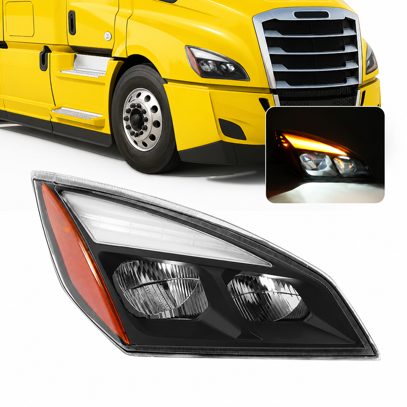 LED Headlight with DRL | Freightliner Cascadia 2018+