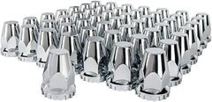 Chrome lug nut covers set