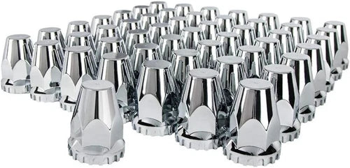 Chrome lug nut covers set