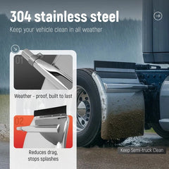 Stainless quarter fender detail