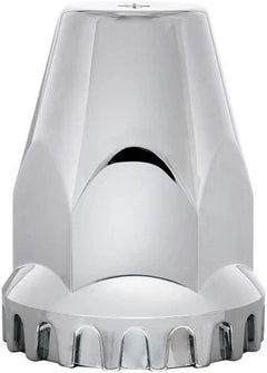 Chrome lug nut cover detail